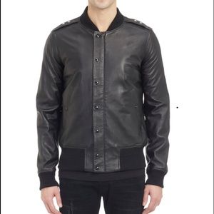 IRO BLACK LEATHER JACKET!!!